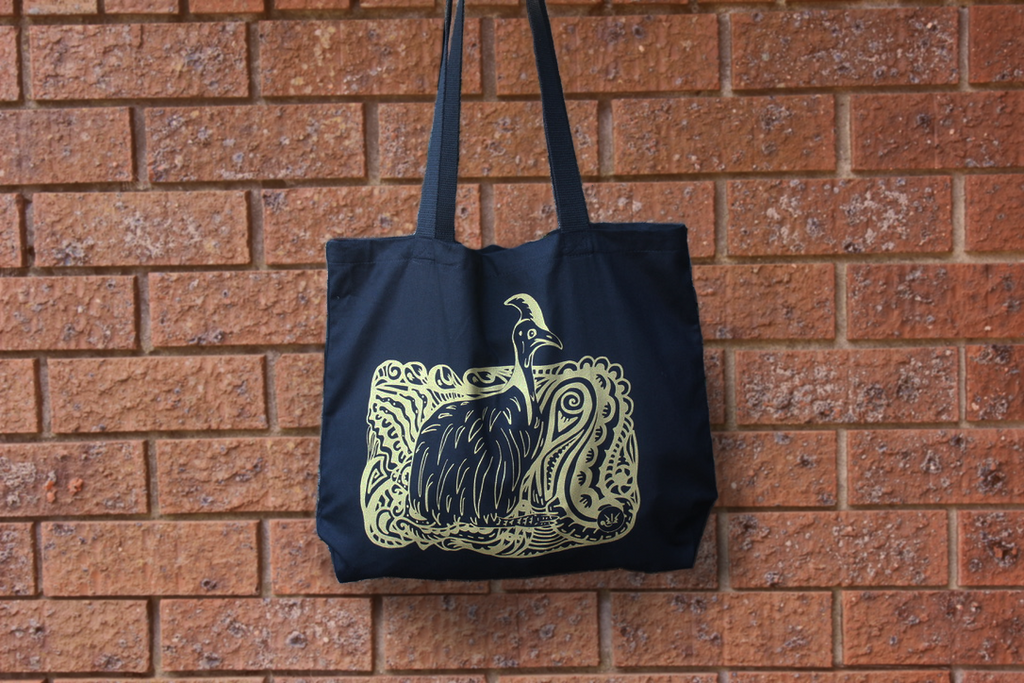Canvas Tote Bag - Native Birds of New Guinea