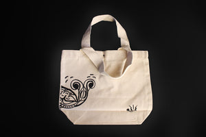 Canvas Carry Bag (small) - Whale